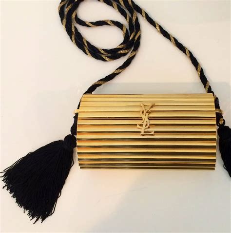 yves saint laurent clutch bag|ysl evening bag with tassel.